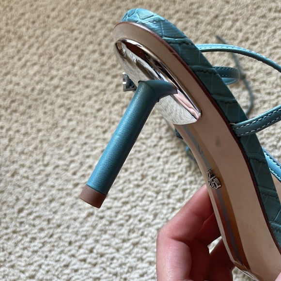 Sam Edelman Blue Sage Strappy Pippa Sandals - Picture 7 of 10